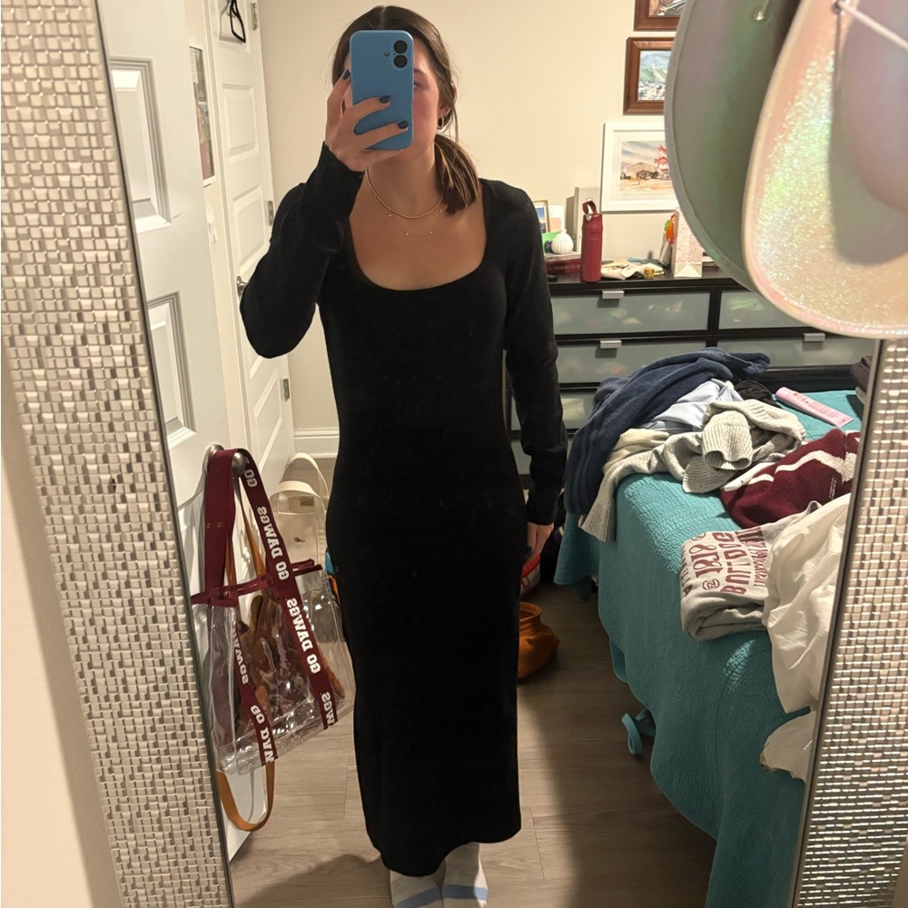 Black Long Sleeve Dress